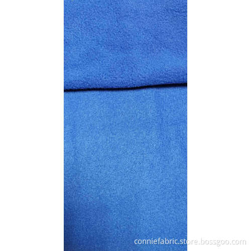 Polyester Polar Fleece Dubbel borstat ena sidan anti-pilling
